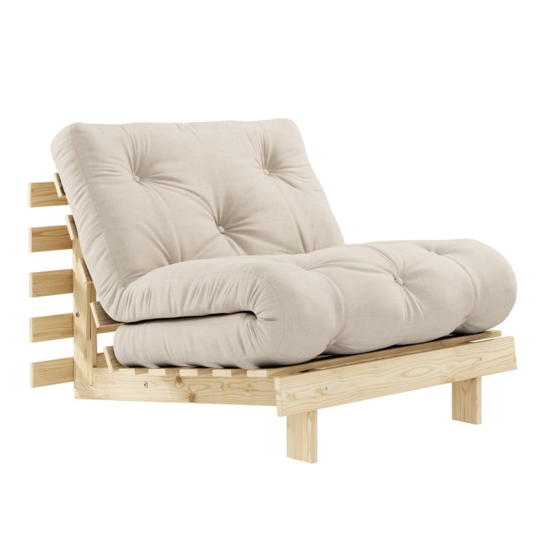 Karup Design Roots slaapbank 90 naturel, Beige