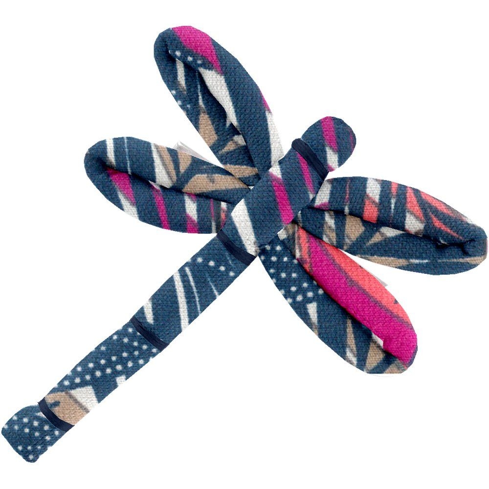 Barrette Libellule Tropical Fire
