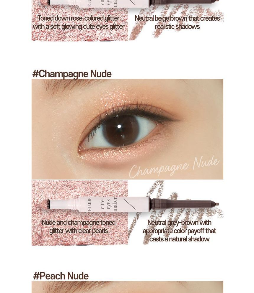 ETUDE - Schattige ogenmaker - 3 kleuren