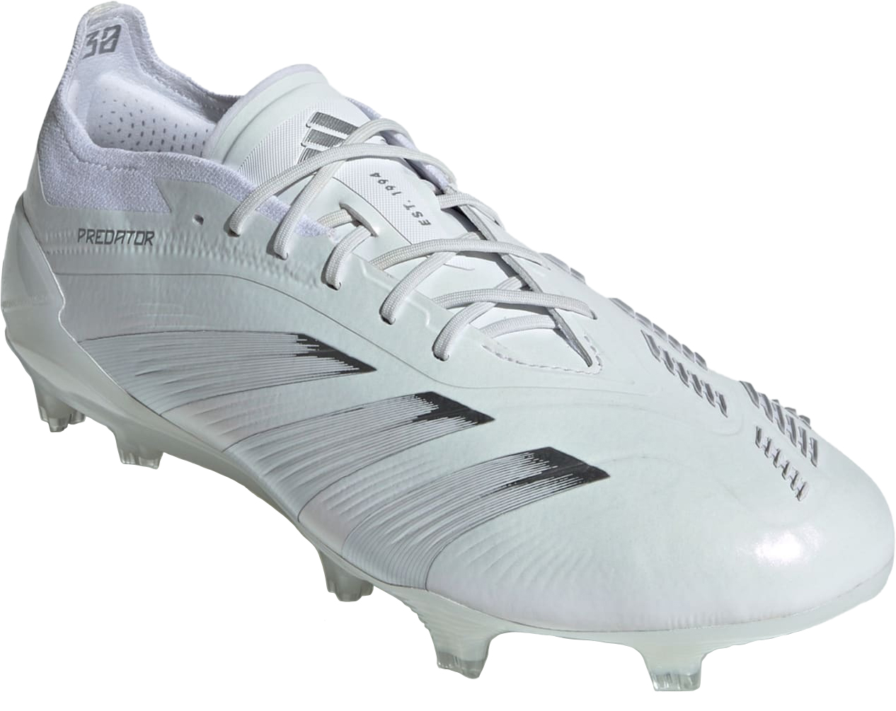Predator Elite L FG Cloud White/Silver Metallic/Cloud White