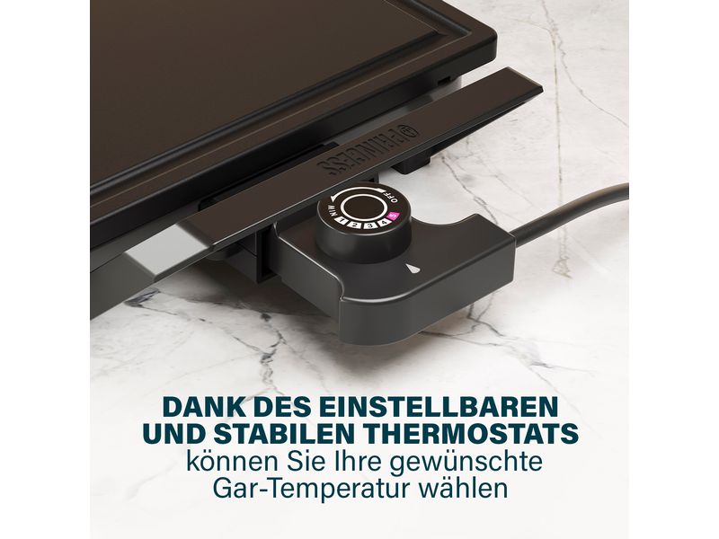Princess Tischgrill Table Chef Premium 1500W Steingrill