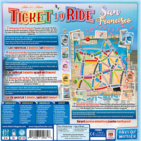 Ticket To Ride San Francisco