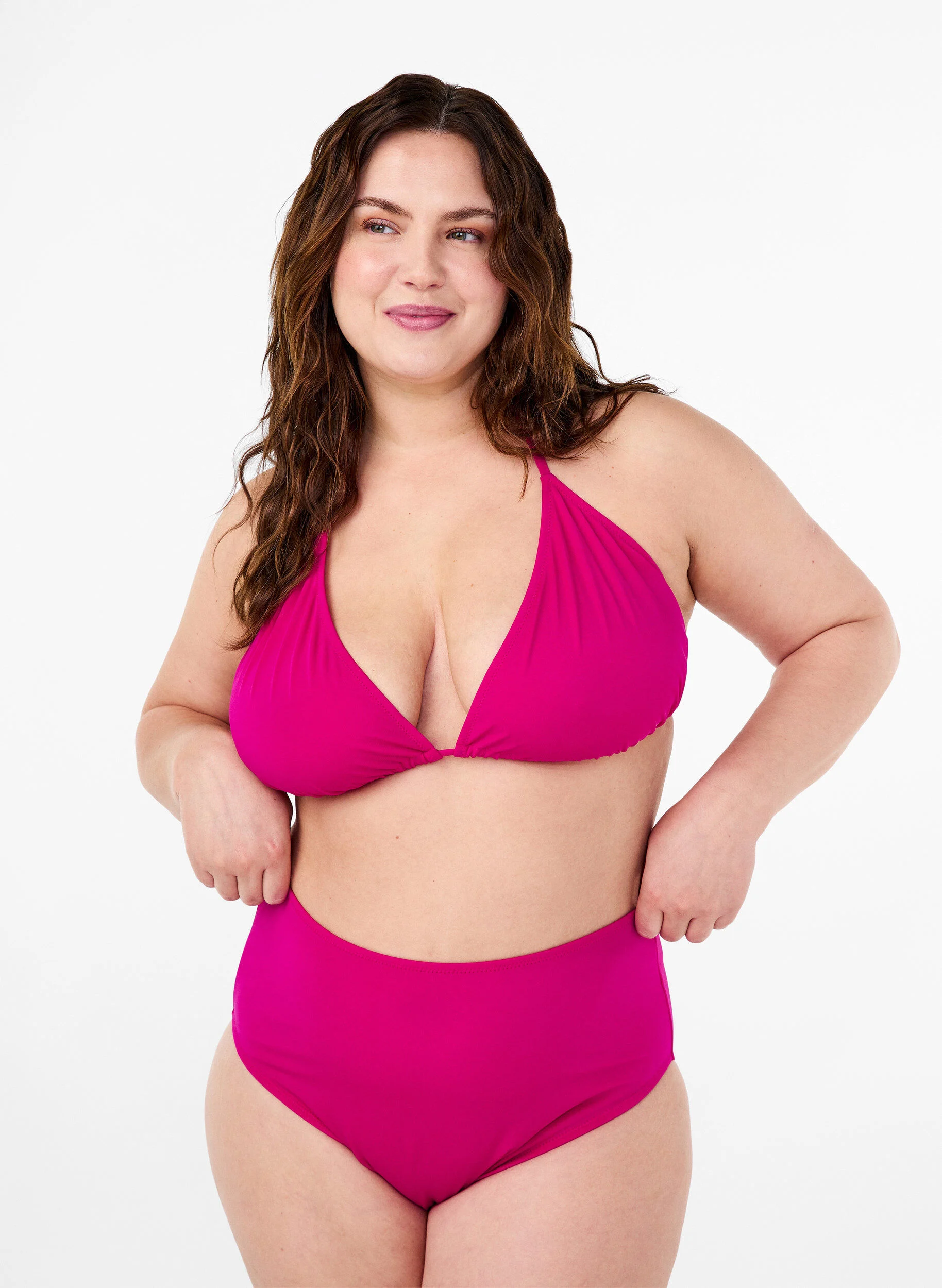 Bikini trusse med høj talje