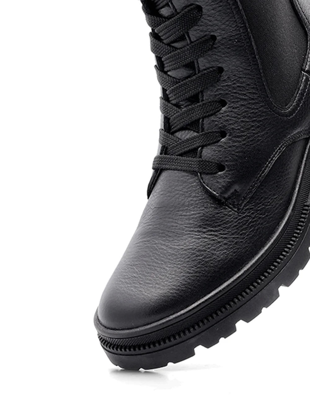 Schnürstiefelette Dover schwarz