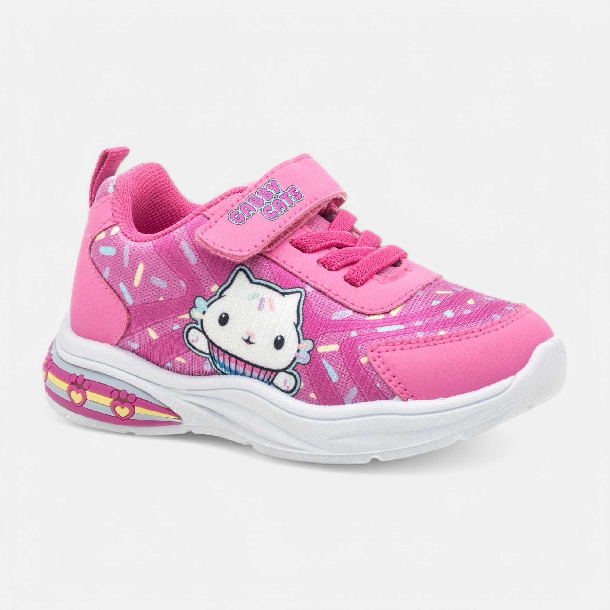 Baskets Fille rose