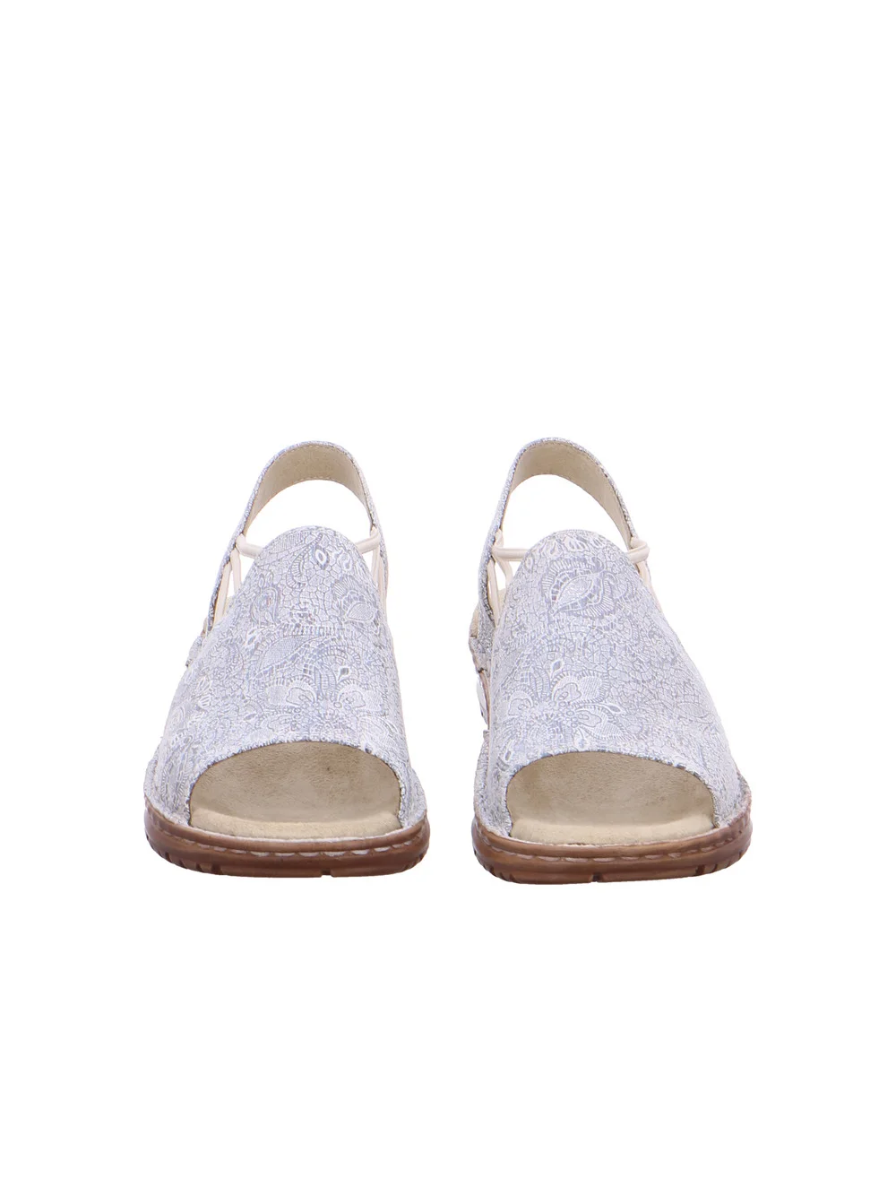 Sandalette Hawaii silber