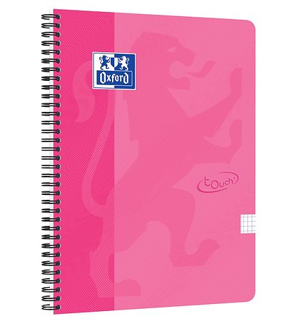 Oxford Notizbuch - Touch - Kariert - A4 + - Rosa