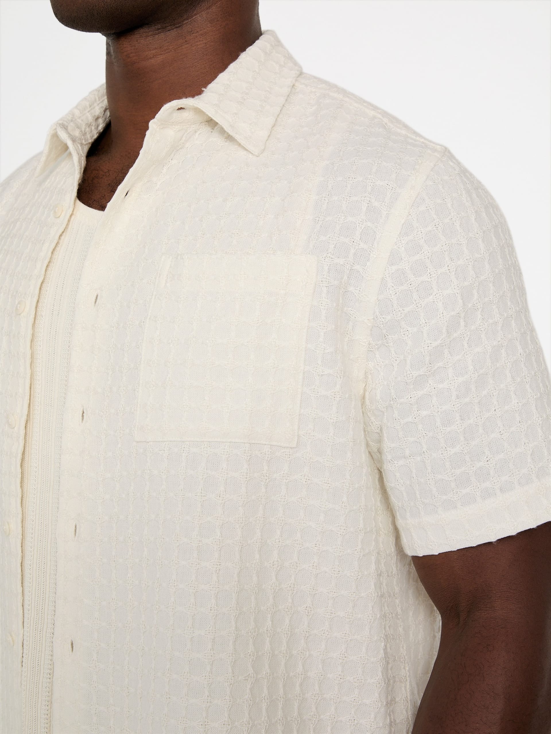 Camisa texturizada Fisher