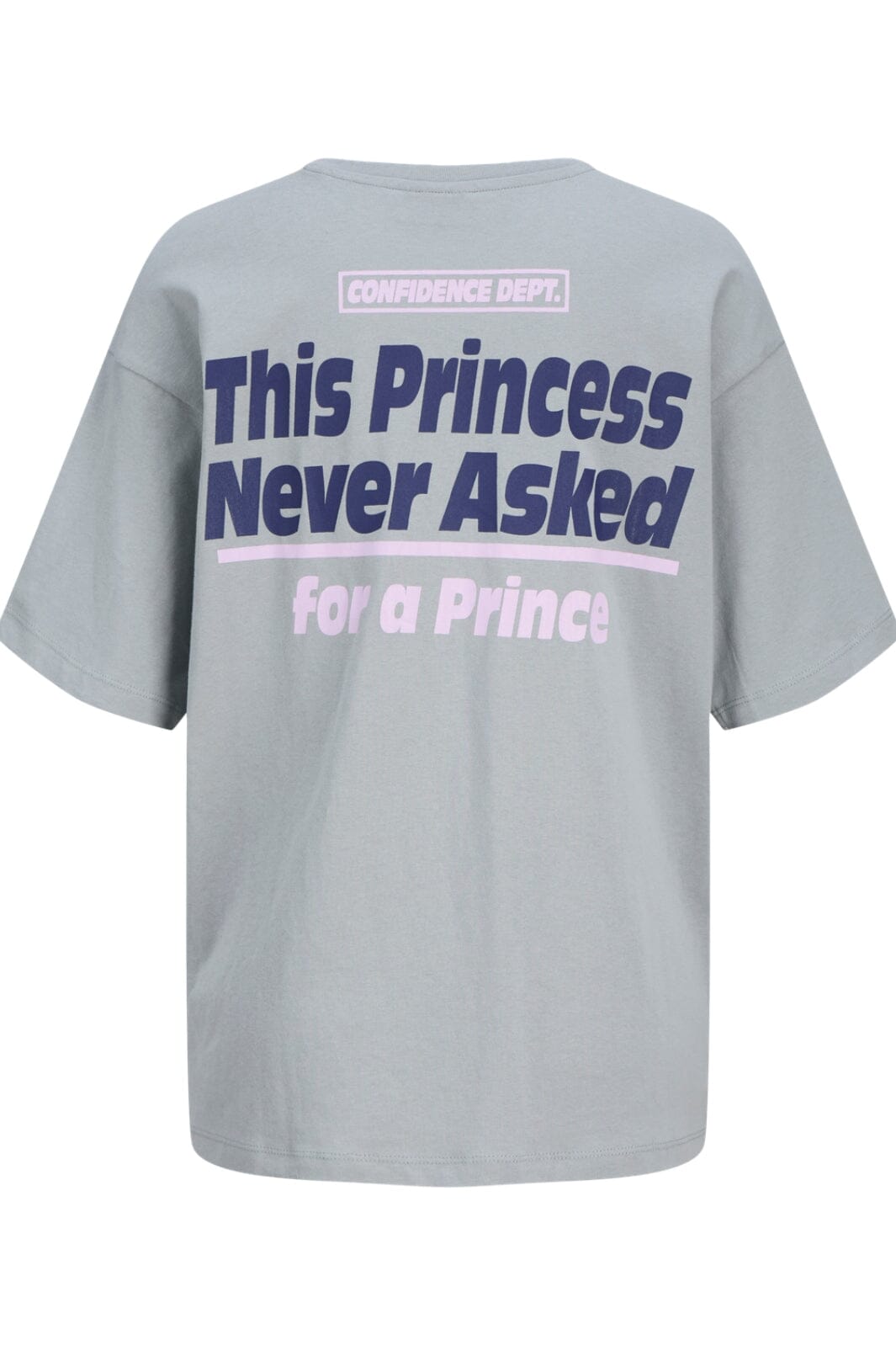 Jjxx Jxmillow Loose Ss Tee 4810835 ultimate grey this girl