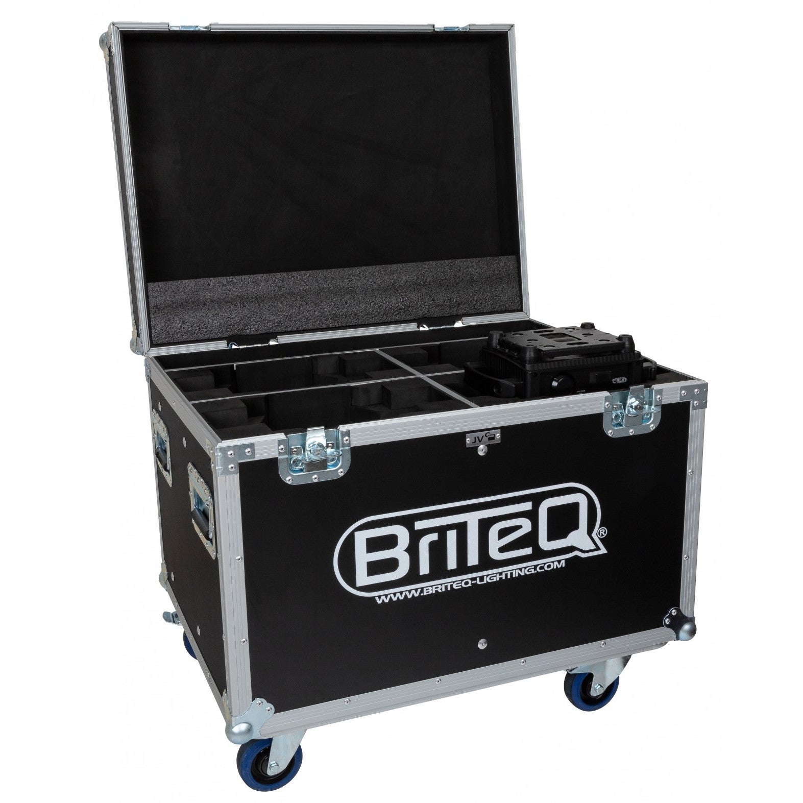 JV Case Moving Head Case 7 flightcase voor 4x BT-Shark moving heads