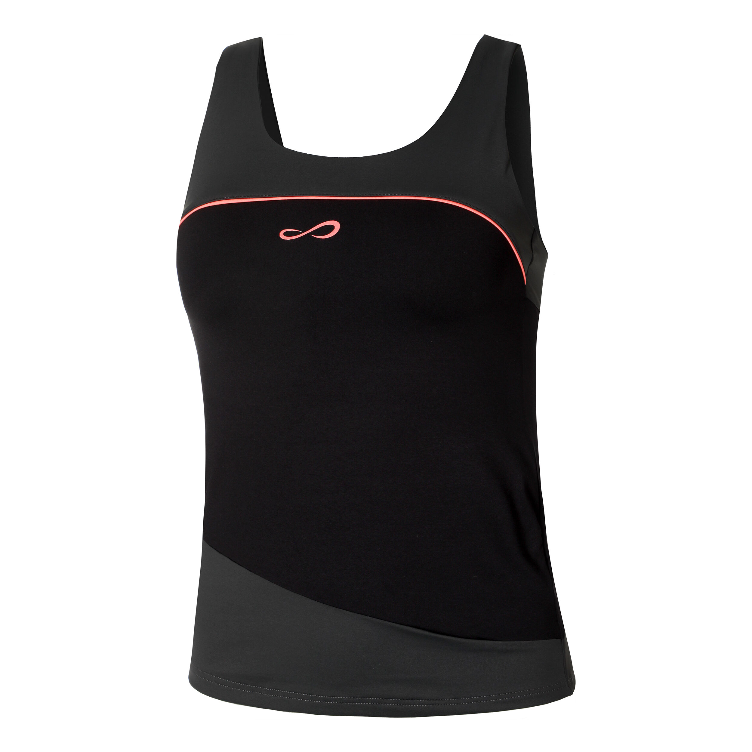 Endless Curve Débardeur Tank Top Femmes - Gris Foncé