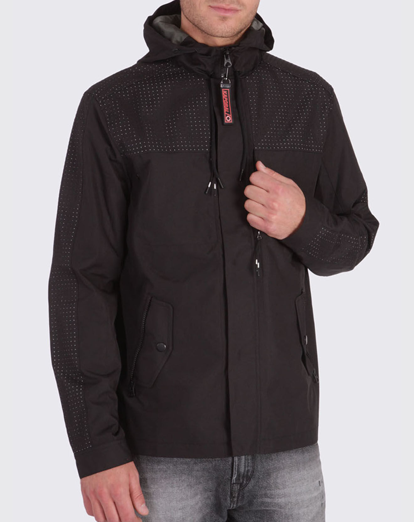 Kaporal 5 Manteau Canjie noir