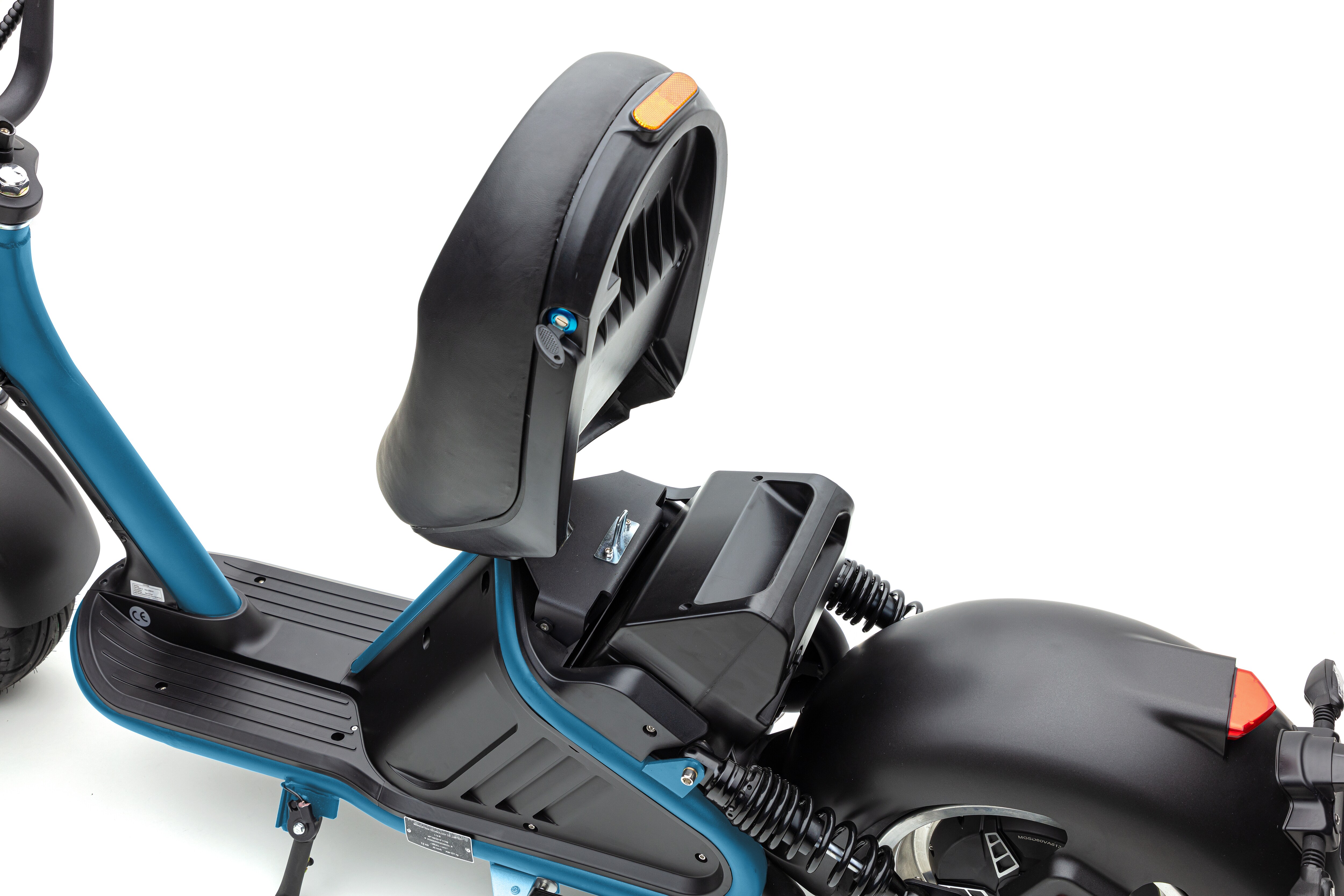 ECONELO Chopper PXD2 Elektroroller max. 45 Km/h blau
