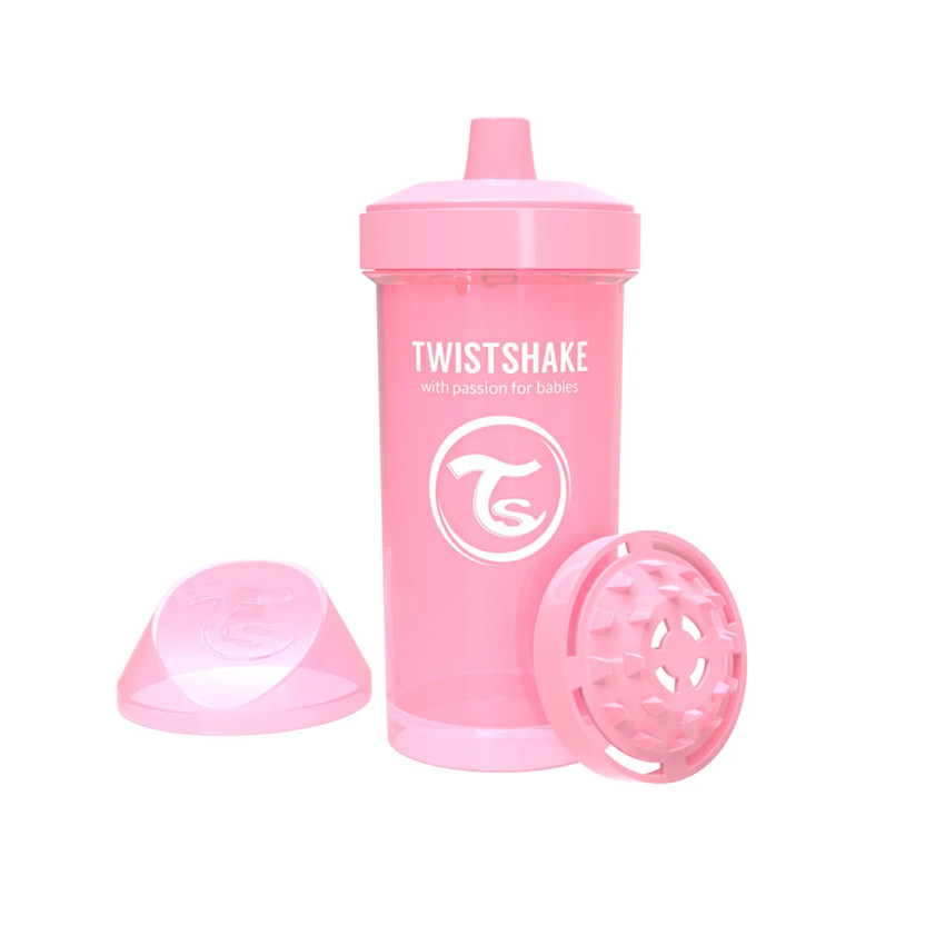 Tasse d'apprentissage 360 ml - Rose pastel
