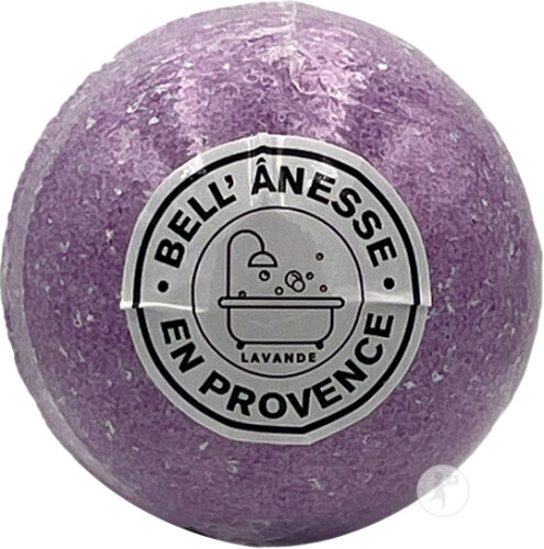 Bell'Ânesse En Provence Boule De Bain Effervescente Au Lait D’Ânesse Parfum Lavande 180g