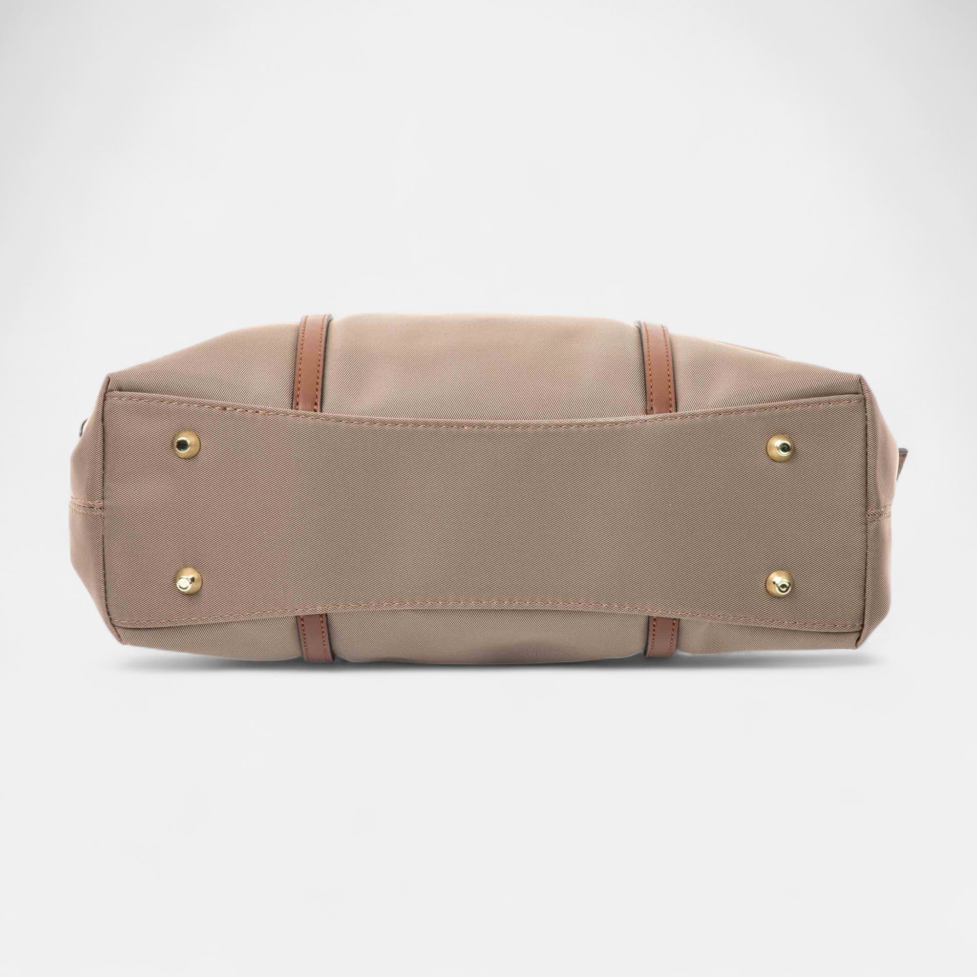 Sac de shopping beige