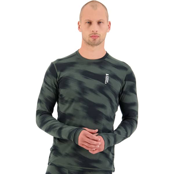 T-shirt thermique MONS ROYALE M CASCADE FLEX 200 LS VLU ROSIN MOTION