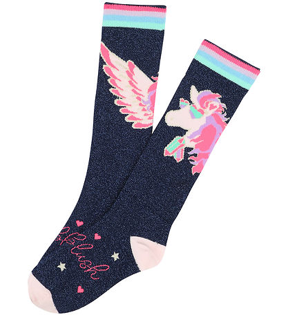 Billieblush Socken - Hohe Socken - Navy/Glitter