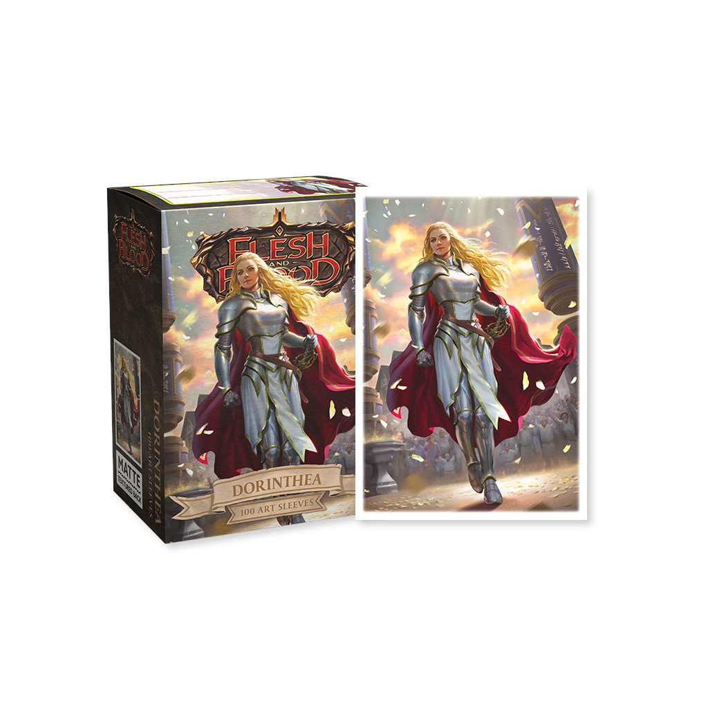 Dragon Shield - 100 Flesh & Blood Matte Art Sleeves - Dorinthea