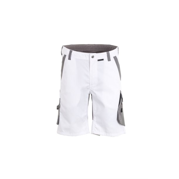6458 Norit herre arbejdsshorts, hvid/zink