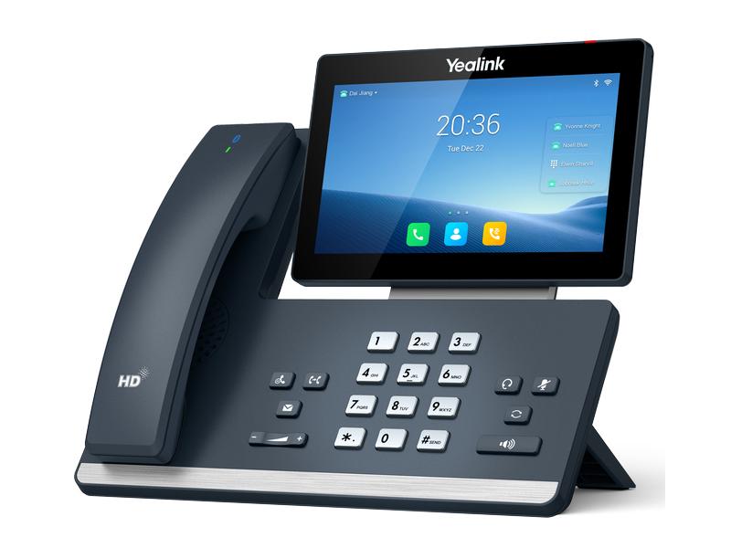 Yealink Tischtelefon T58W Pro Grau Elite-Desktop-Kollaborationsgerät