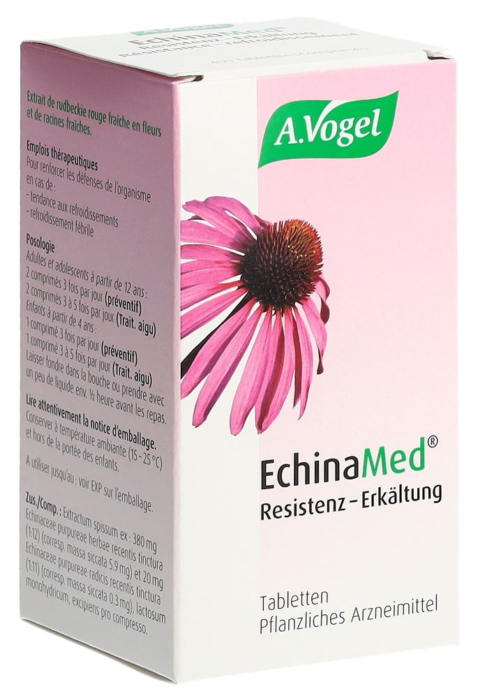 ECHINAMED Resistenz-Erkältung Tabletten Tabl Glas 400 Stk