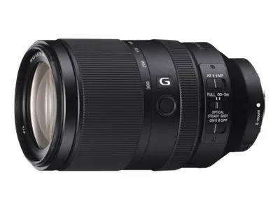 Sony SEL70300G - Telefoto zoom objektiv - 70 mm - 300 mm - f/4.5-5.6 FE G OSS - Sony E-mount - for Cinema Line; a VLOGCAM; a1; a1 II; a6700; a7 IV; a7C; a7C II; a7CR; a7R V; a7s III; a9 III