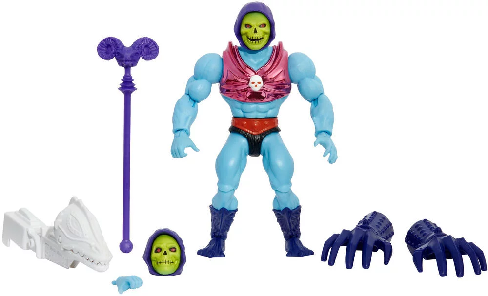 LES MAITRES DE L'UNIVERS ORIGINS - FIGURINE ARTICULEE SKELETOR