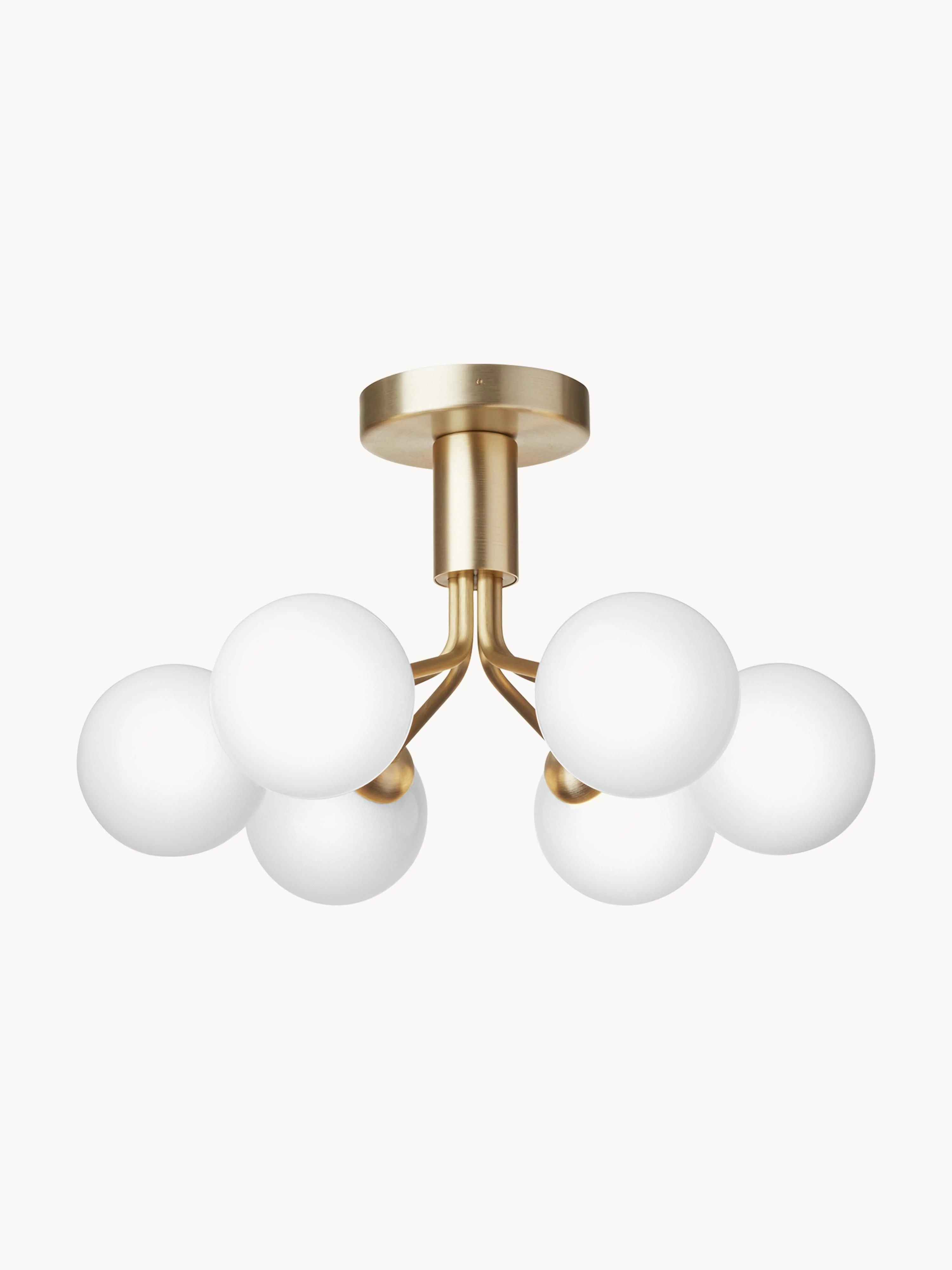 Hanglamp met glazen bollen Apiales