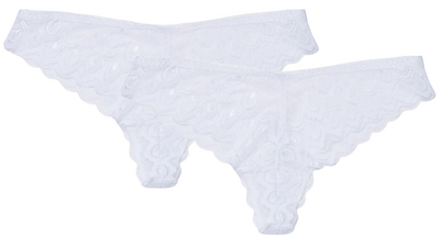 Milki String 2-pack, White