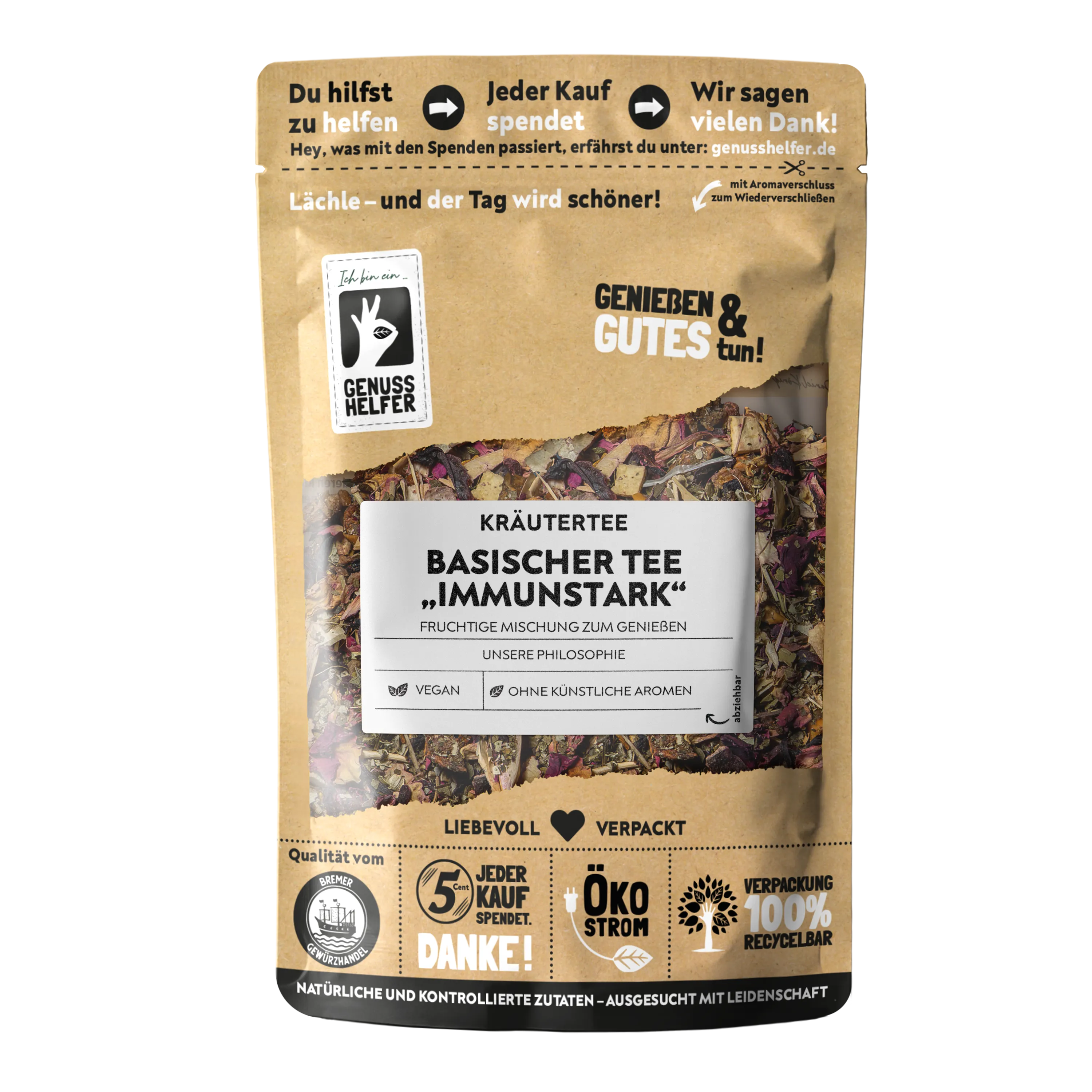 Basischer Kräutertee 