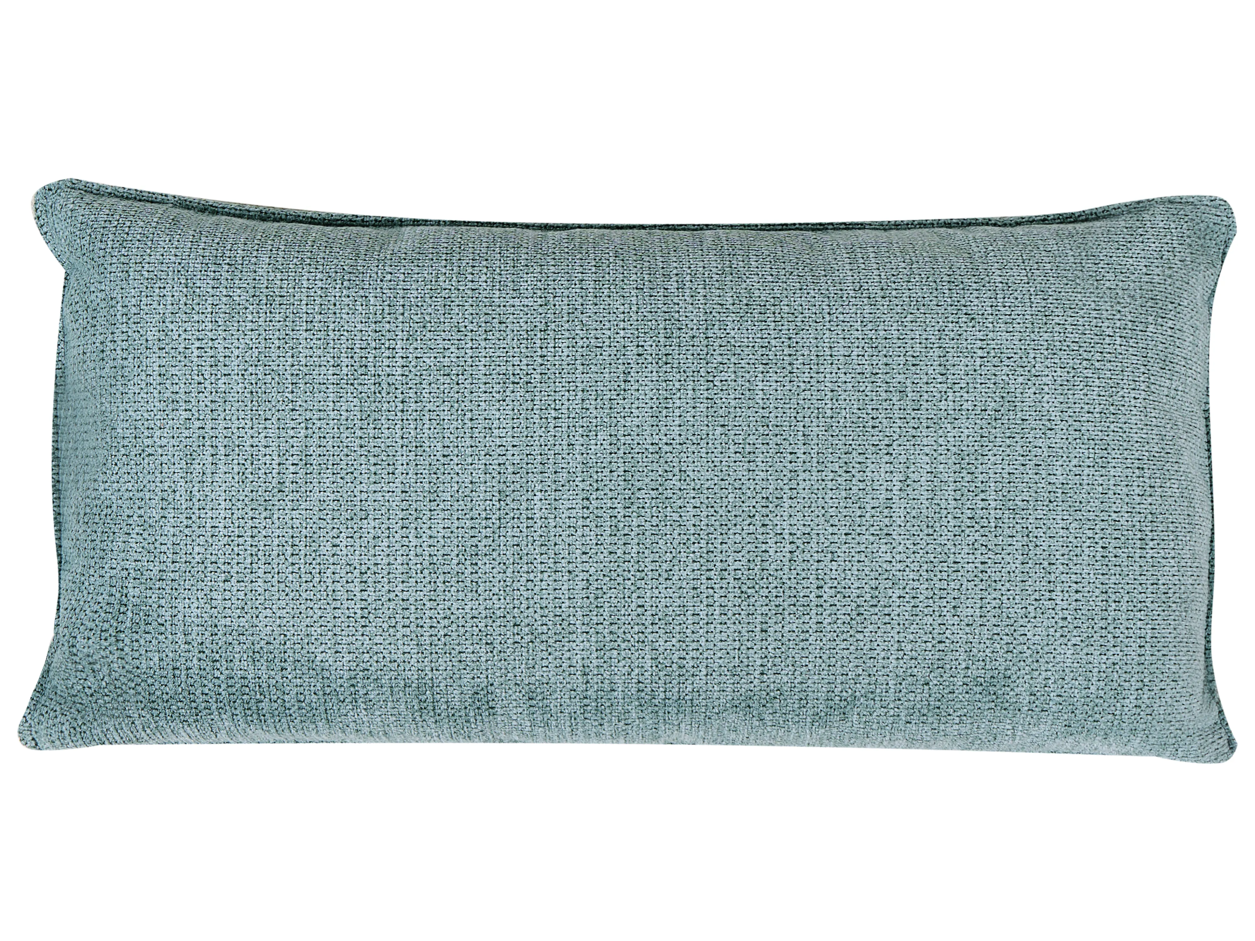 Rechtszijdige chaise longue YERRES Stof Lichtblauw