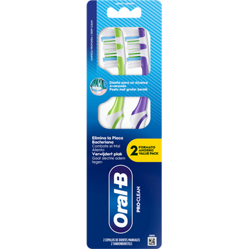 ORAL-B PRO-CLEAN handtandenborstel, 2
