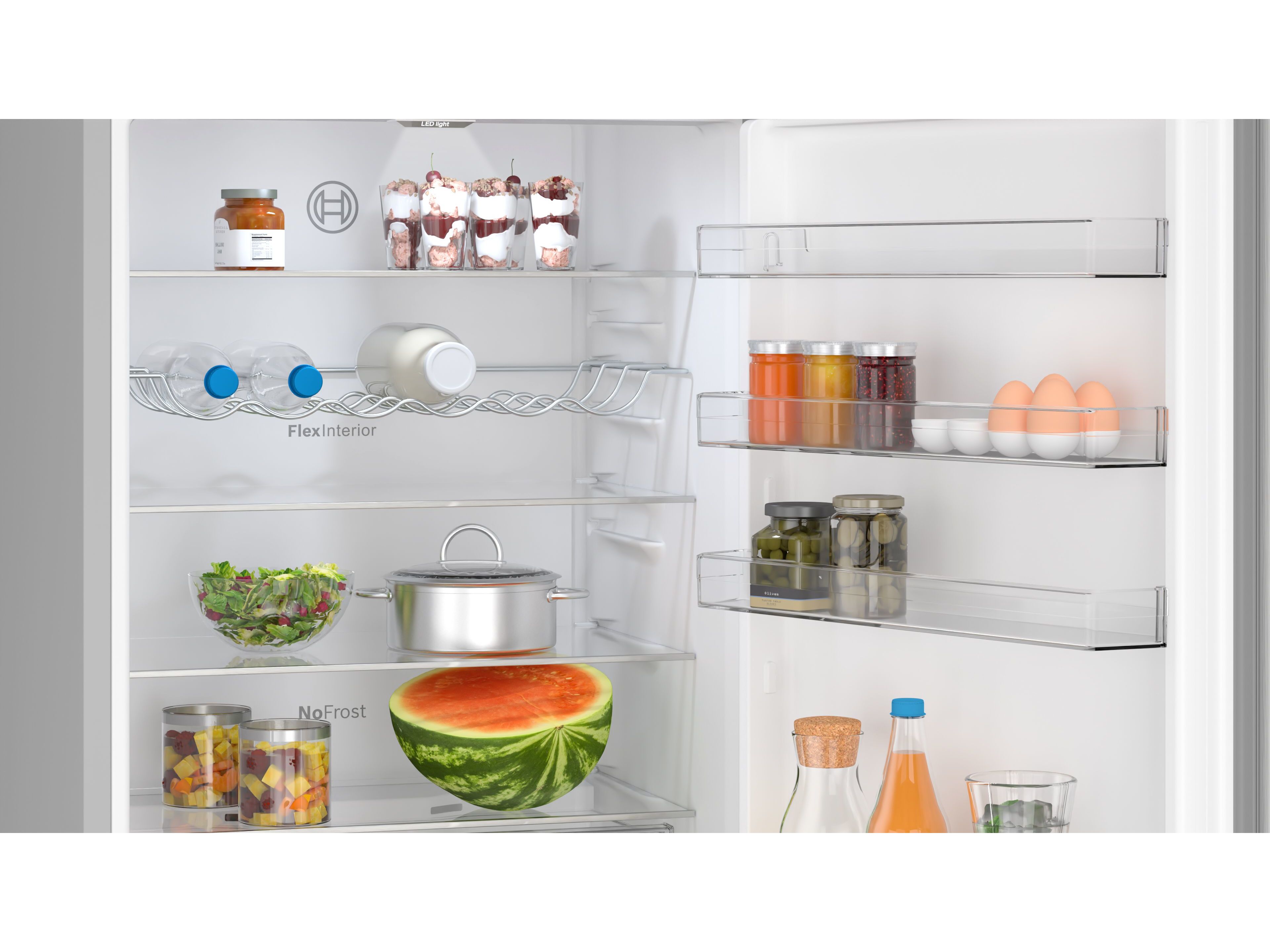 COMBINADO BOSCH KGN497LDF INOX D 440L NO FROST