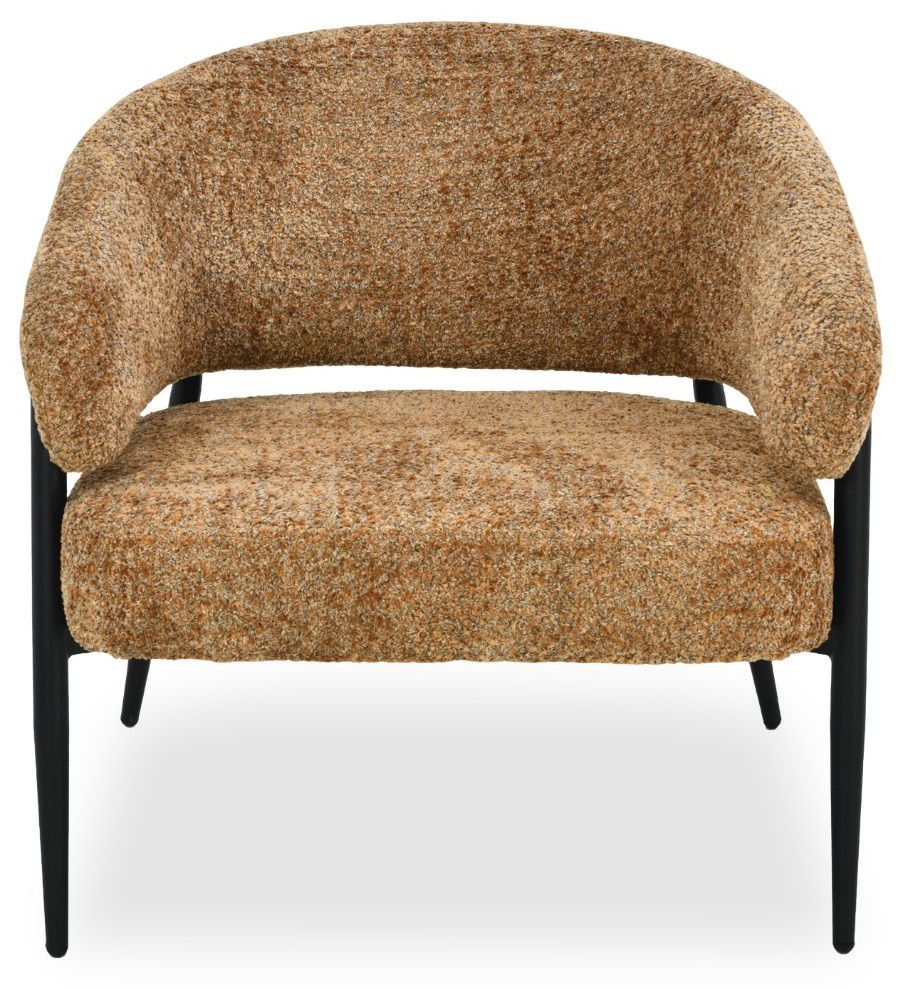Fauteuil Cognac Dilan B73 x D72.5 x H75 cm