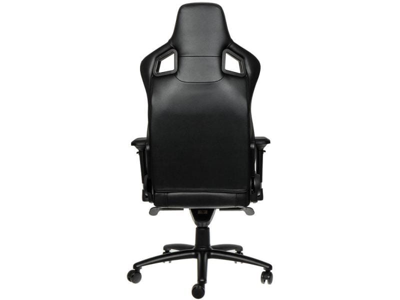 noblechairs Gaming-Stuhl EPIC Echtleder Schwarz Besonders bequemer Computersessel, Mercedes-AMG Petronas Motorsport Edition