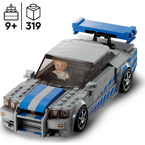 LEGO Speed Champions 2 Fast 2 Furious Nissan Skyline GT-R (R34) 76917