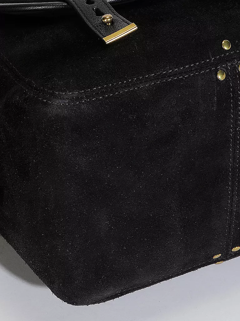 JEROME DREYFUSS Ledertasche - Umhängetasche STAN Large schwarz