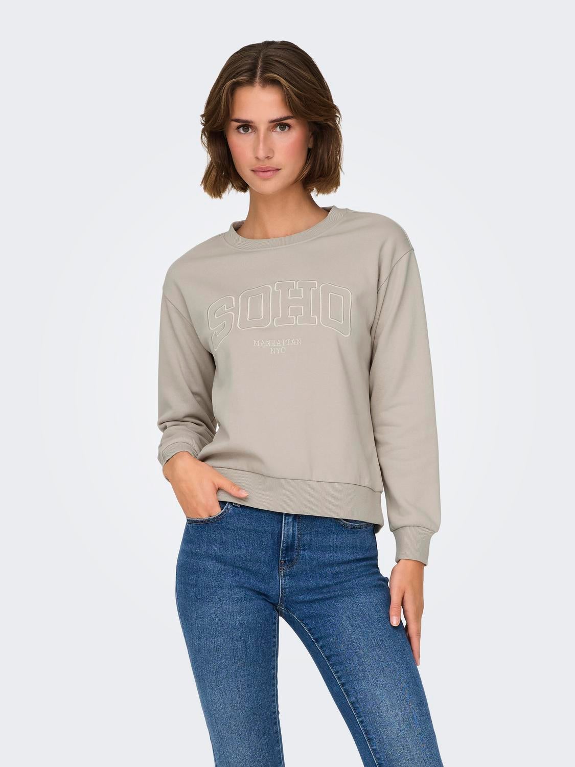 JDYPARIS Sweatshirt Chateau Gray