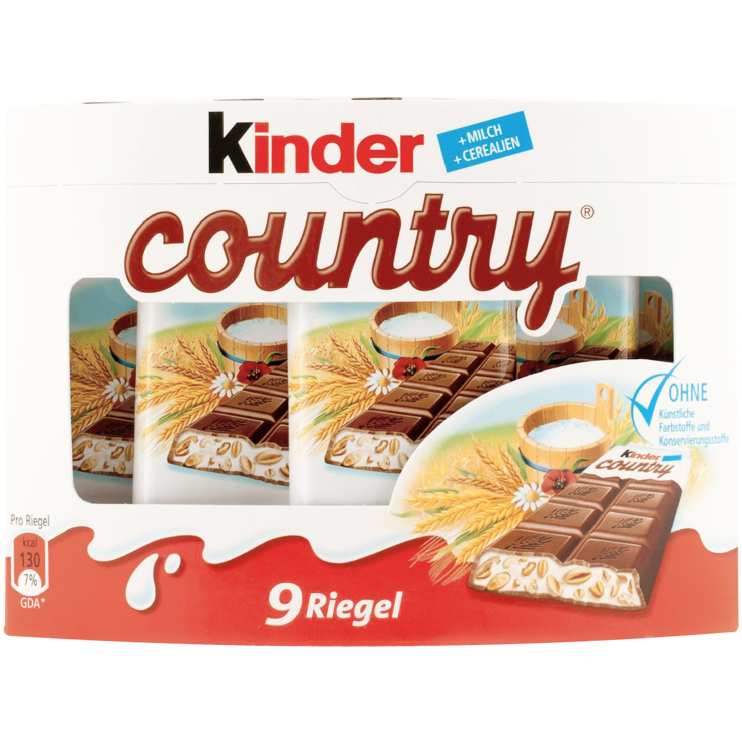 Kinder Country Riegel 9x23g