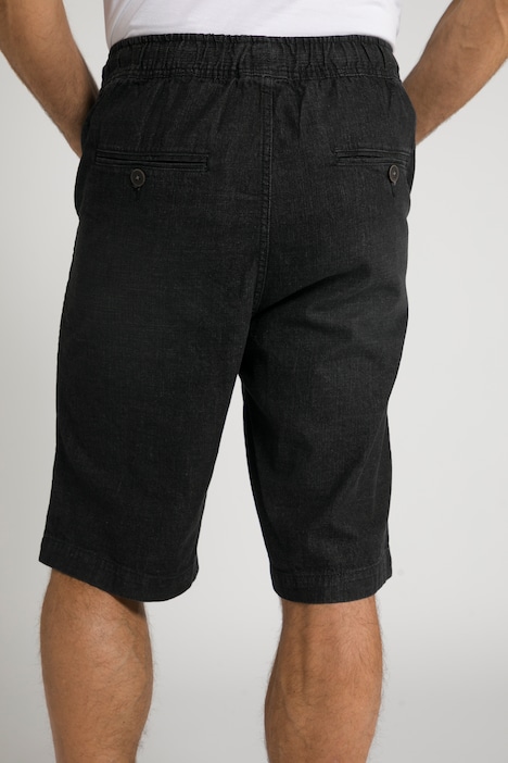 Bermuda, Jeanslook, 4-Pocket, Relaxed Fit