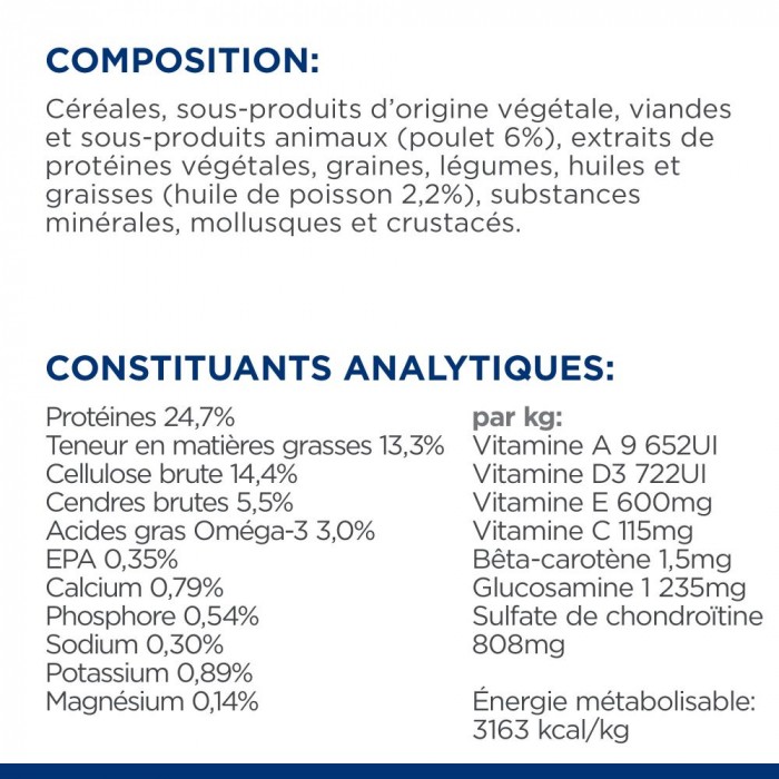 HILL'S Prescription Diet j/d Metabolic + Mobility au Poulet - Croquettes pour chien