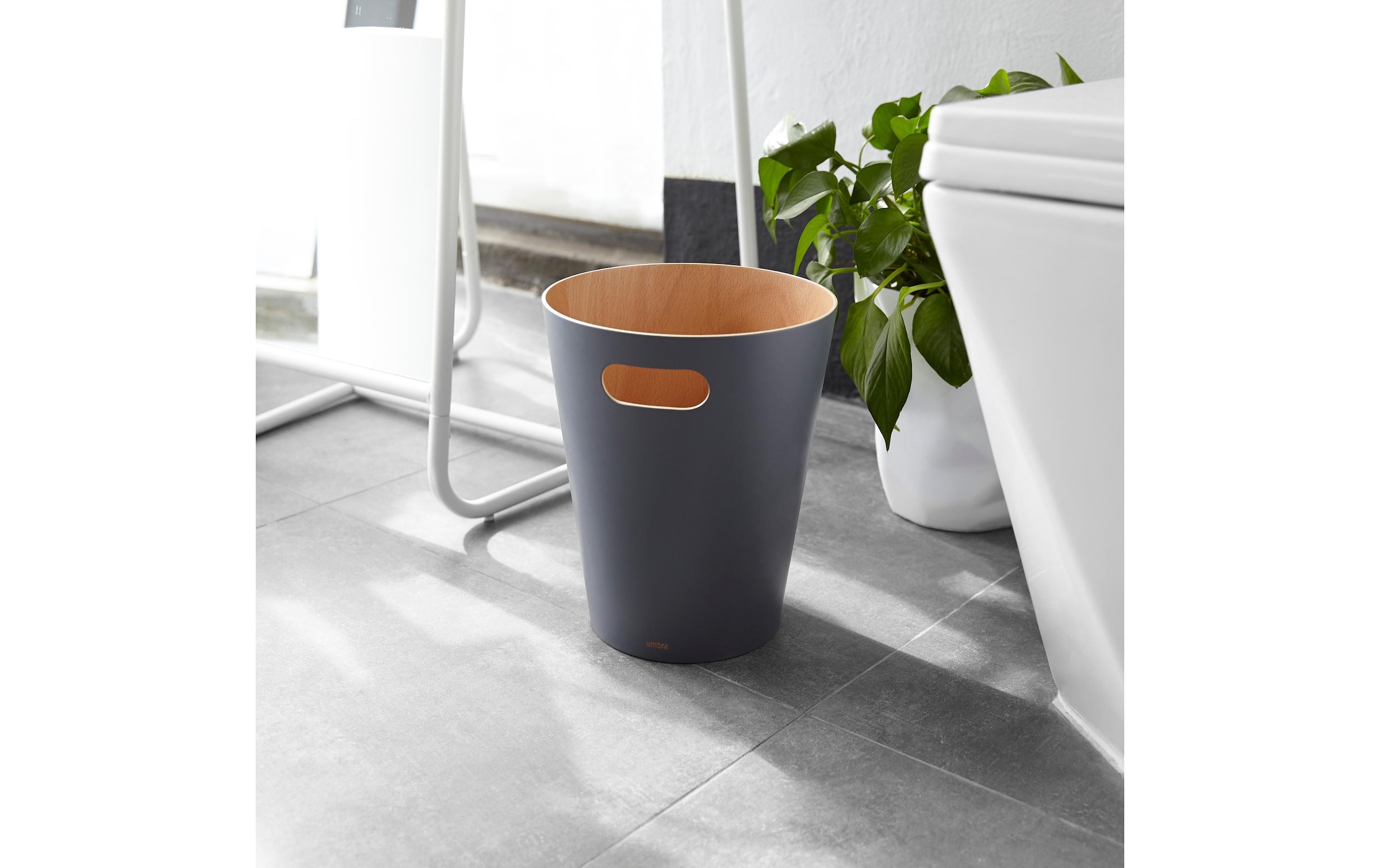 Umbra Mülleimer »Woodrow 45053 l« 1 Behälter Holzart: Birke (China)