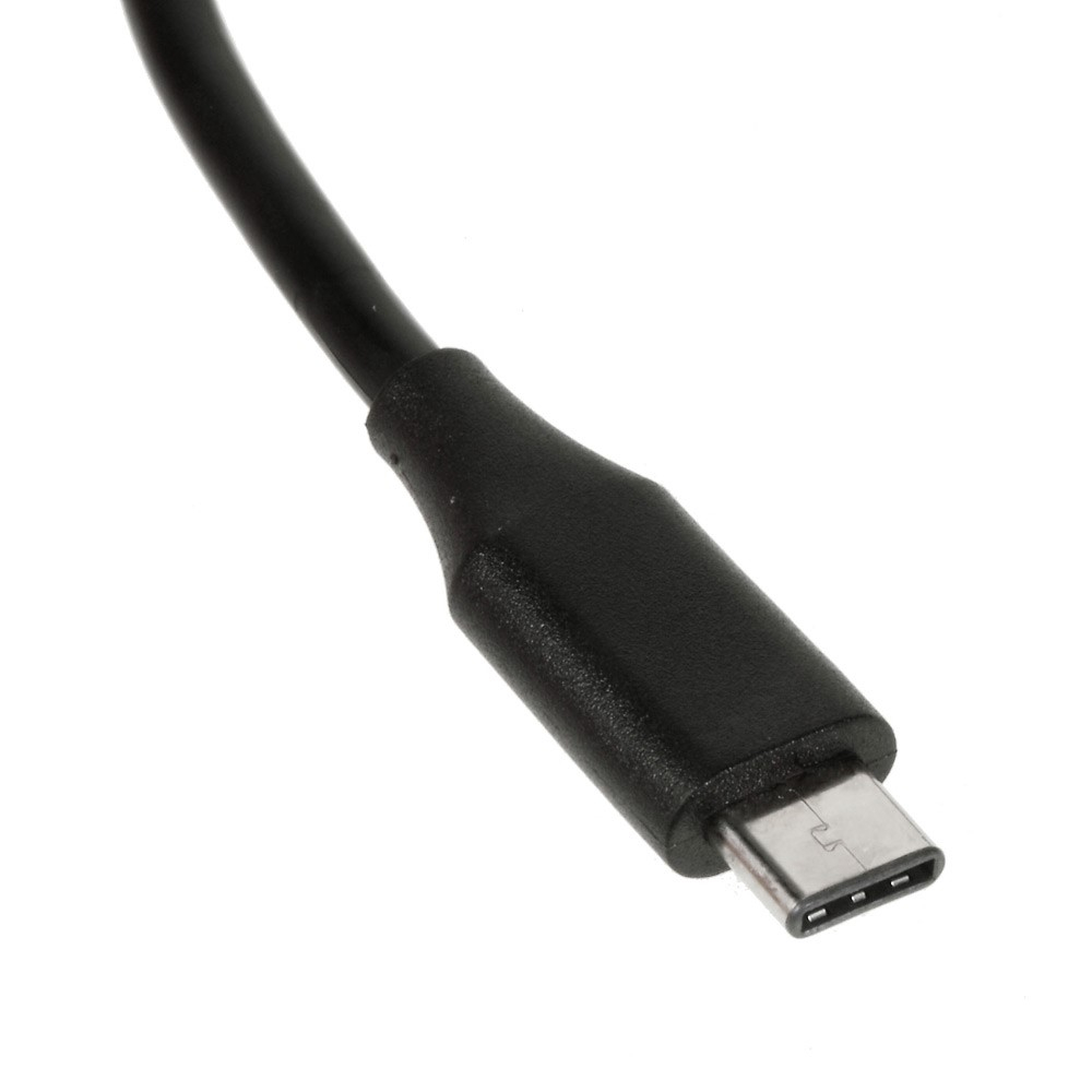 USB C auf USB Adapter Kabel Stecker (10cm) - Schwarz