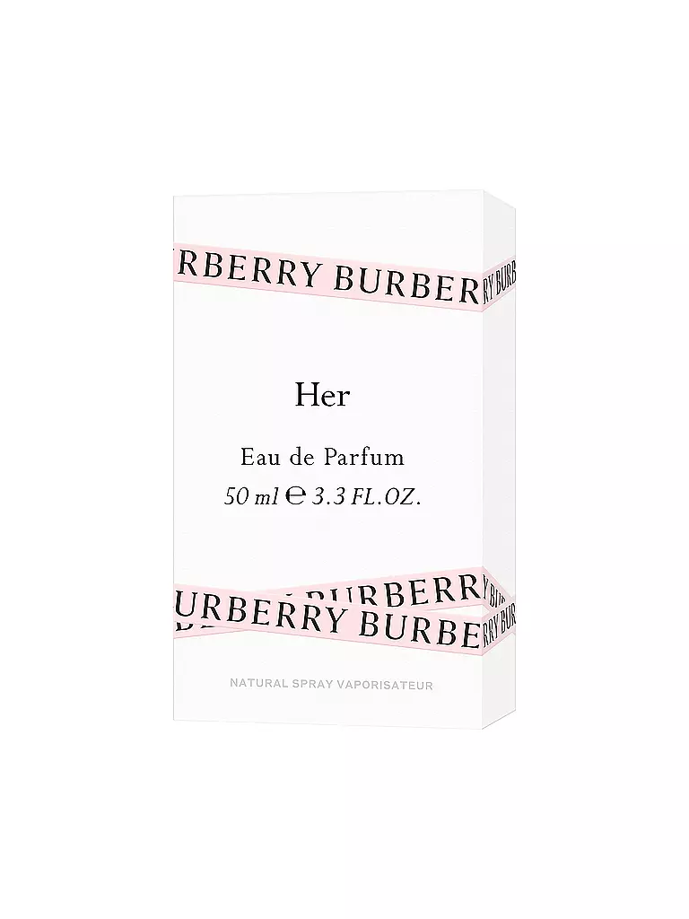 BURBERRY Her Eau de Parfum Natural Spray 50ml keine Farbe