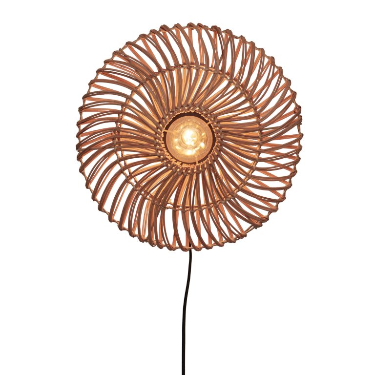 Good&Mojo Zanzibar wandlamp small naturel