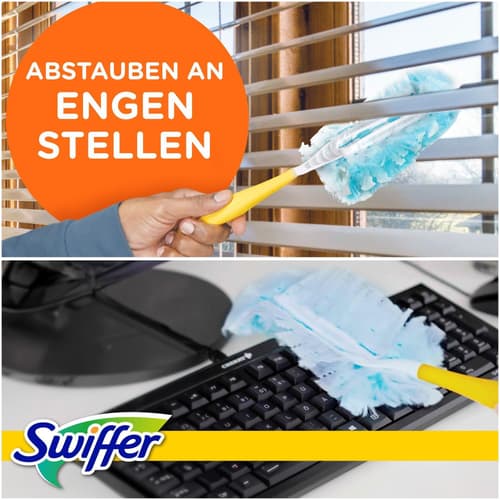 Swiffer Staubmagnet Starter-Set (1 Griff + 3 Nachfülltücher)