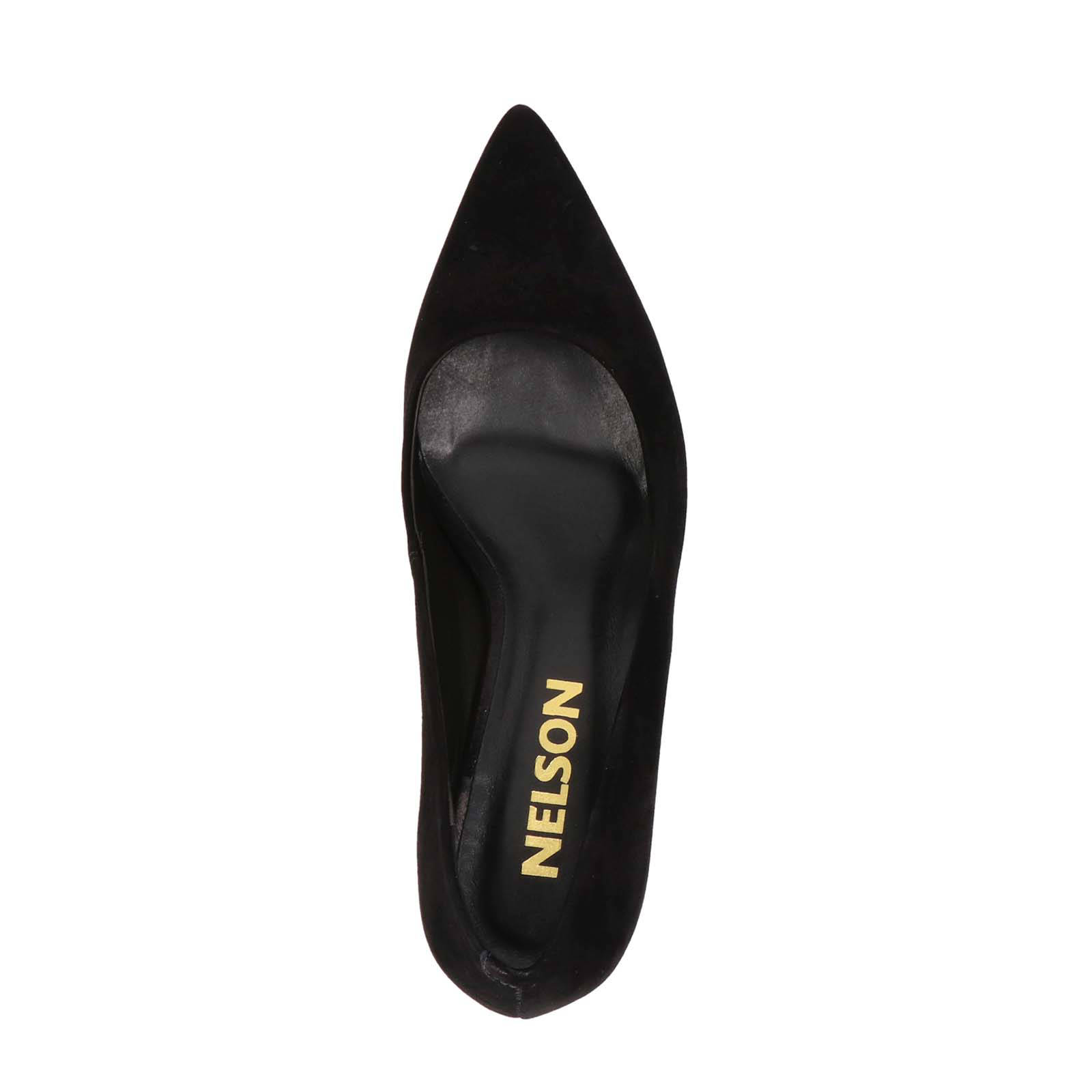 Nelson suede pumps zwart