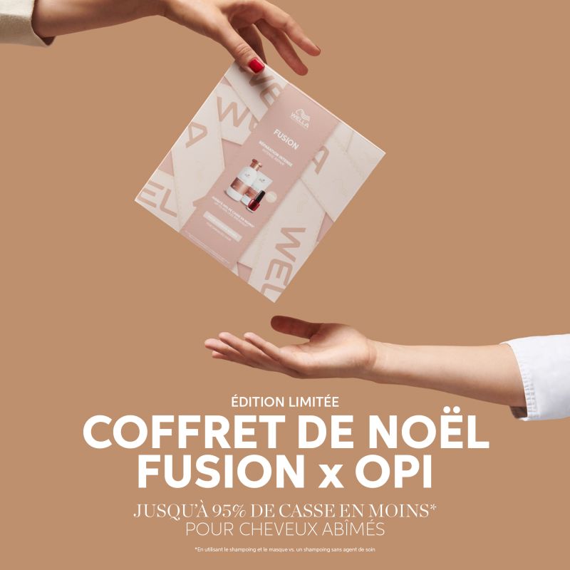 Coffret réparation intense cheveux abîmés et fragilisés Fusion Wella