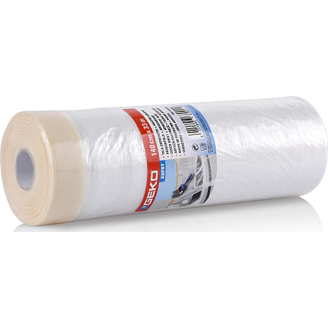 GEKO malerplast med tape 33 meter